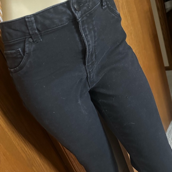 Black Straight Leg Jeans - Picture 2 of 6